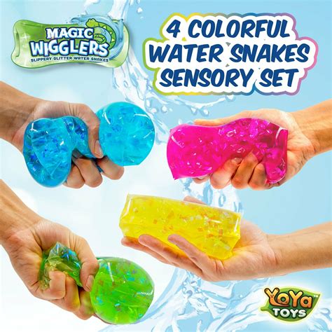 jelly tube toy|YoYa Toys Magic Wigglers Water Snake Fidget Toy.